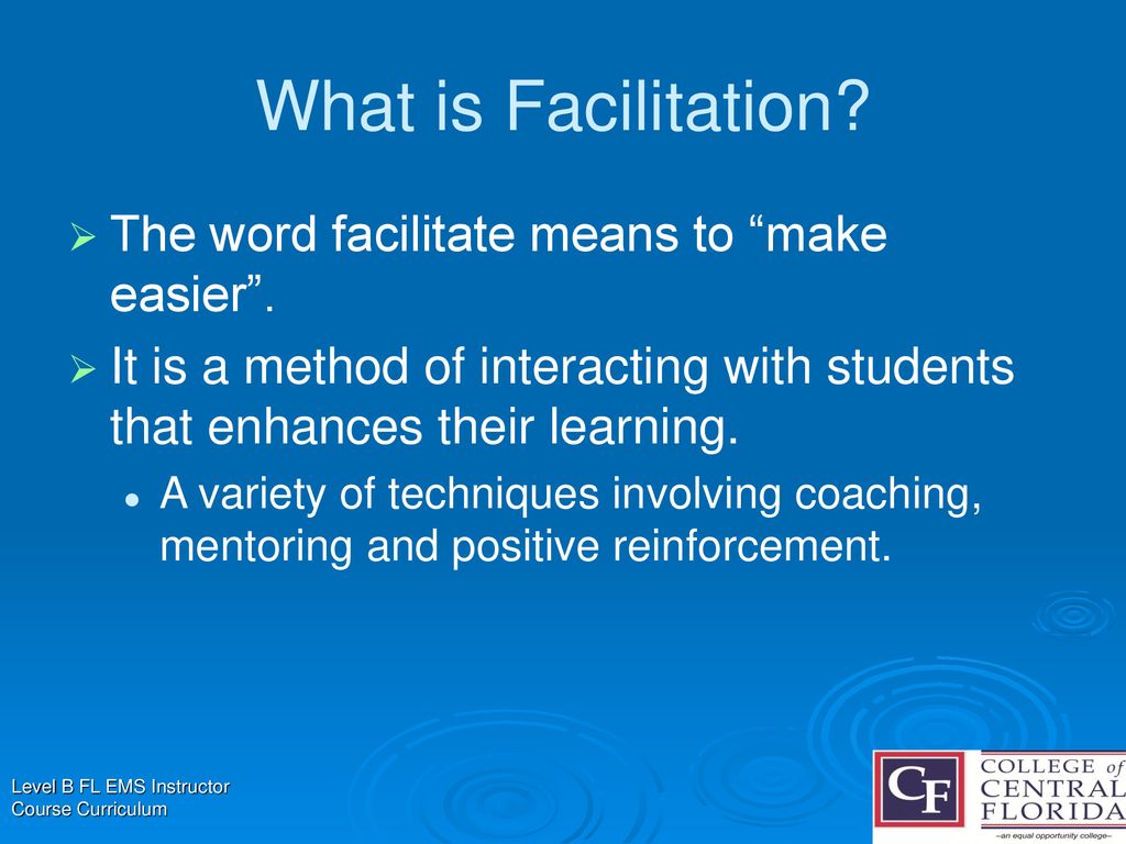Module 13 Facilitation Techniques ppt download